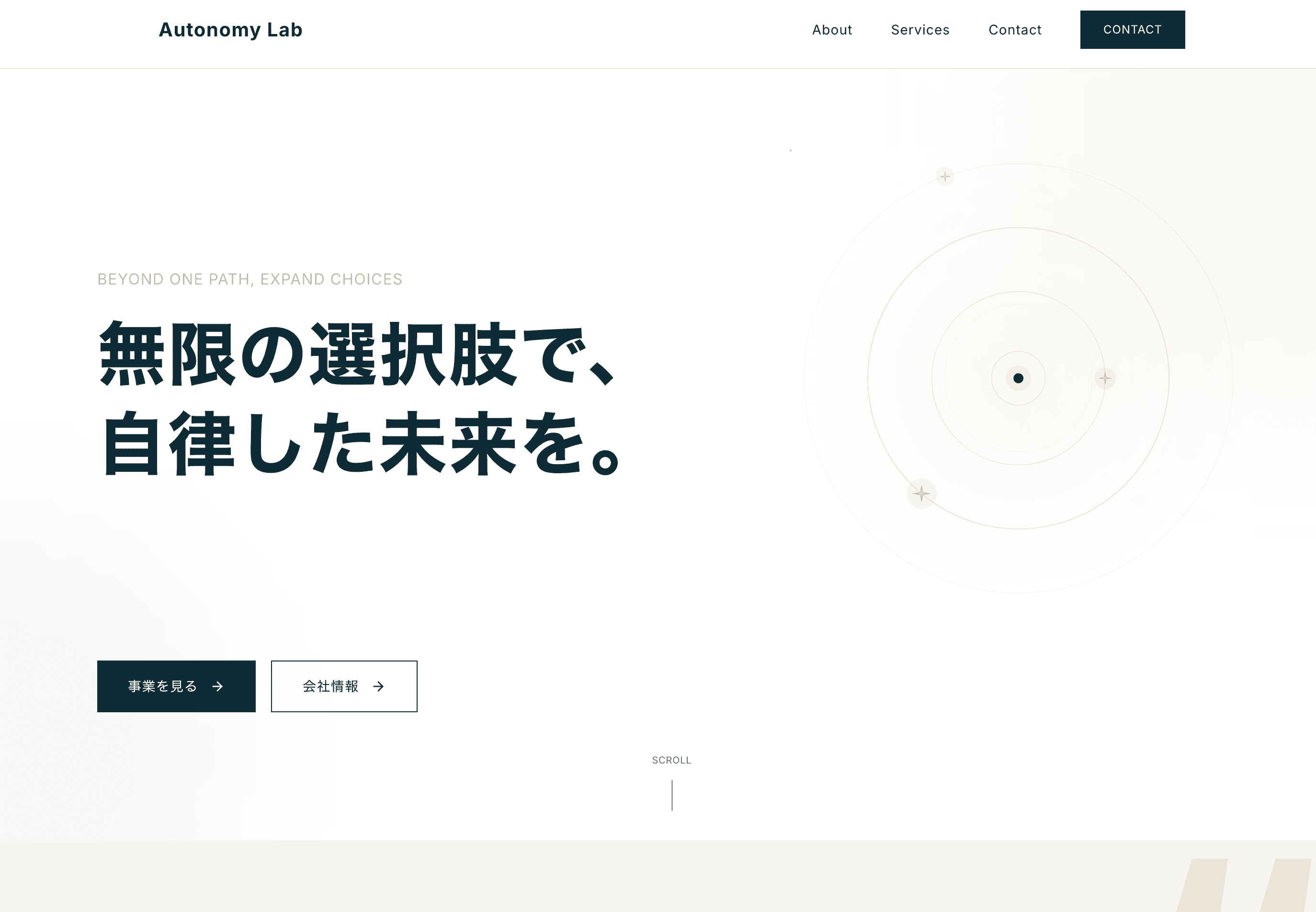 株式会社Autonomy Labのスクリーンショット
